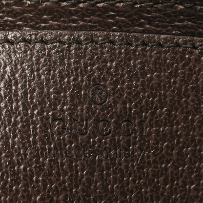 Gucci GG Supreme Monogram Textured Dollar Calfskin Small Ophidia Hobo Beige Ebony New Acero 6 of 12
