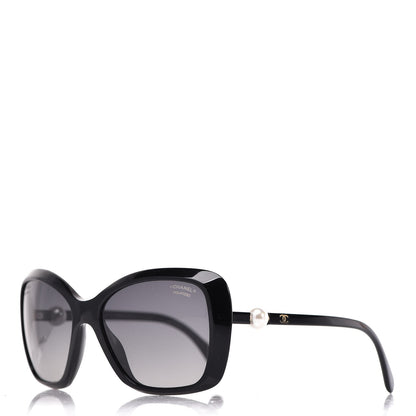 Chanel Pearl Polarized Sunglasses 5303-H Black 1 of 8