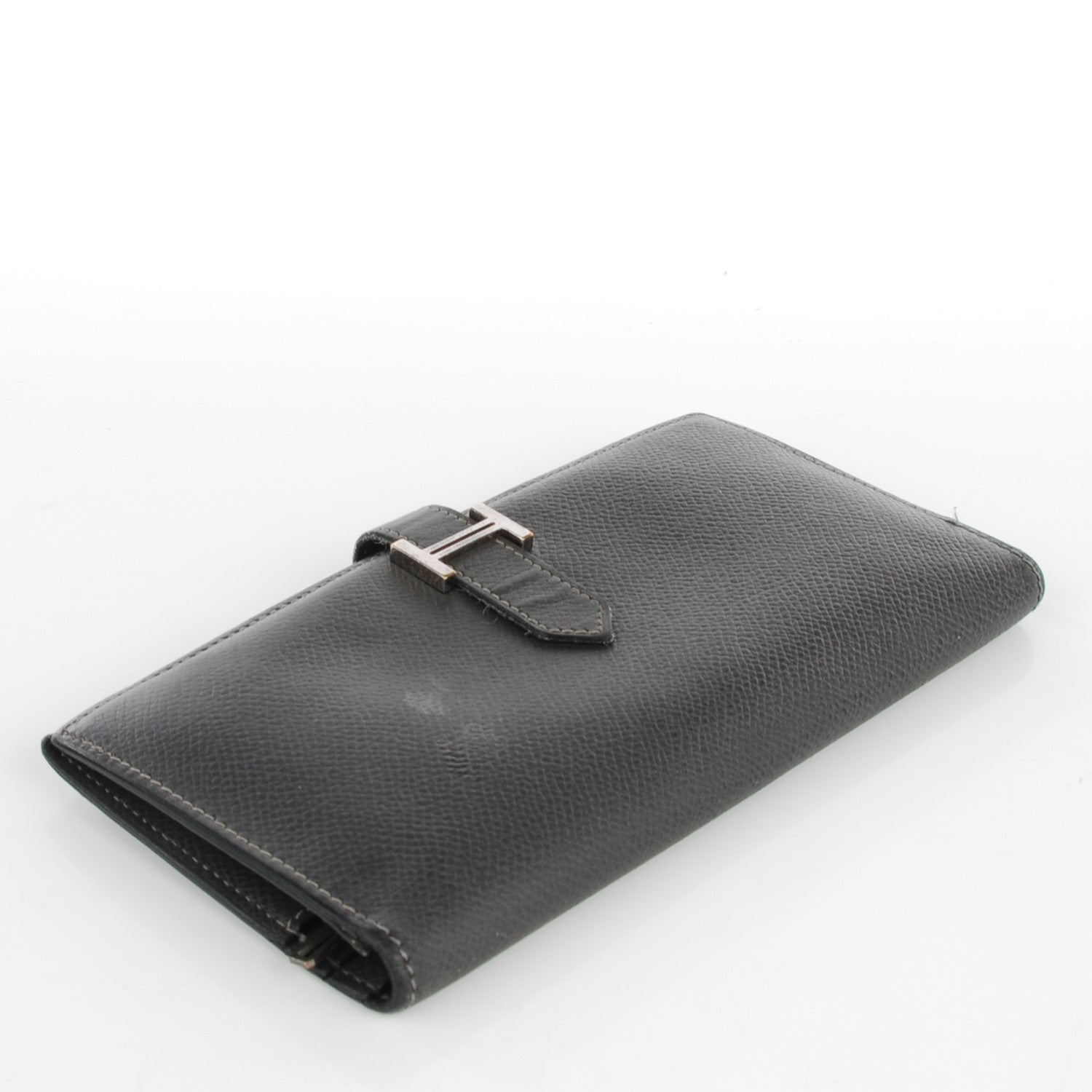 Hermes Epsom Bearn Gusset Wallet Graphite 8 of 13