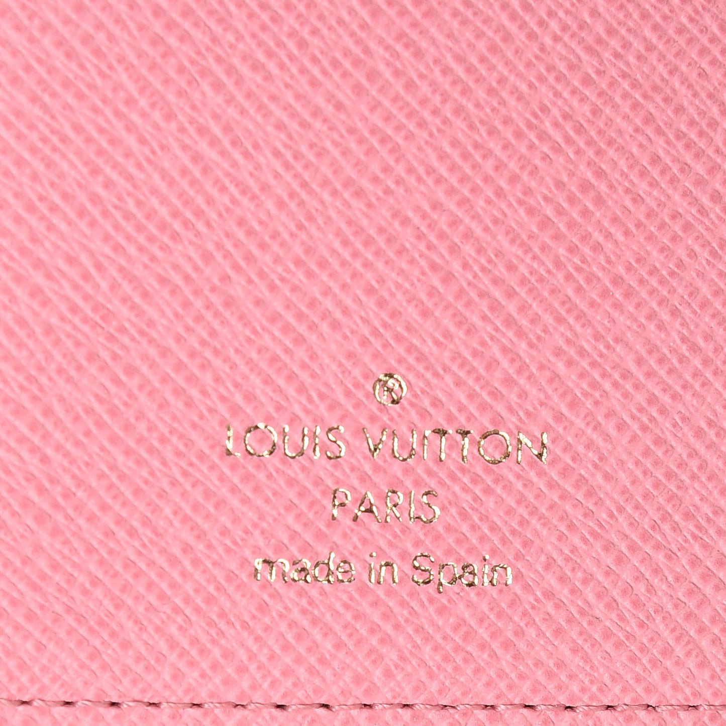 Monogram Illustre Small Ring Agenda Rose