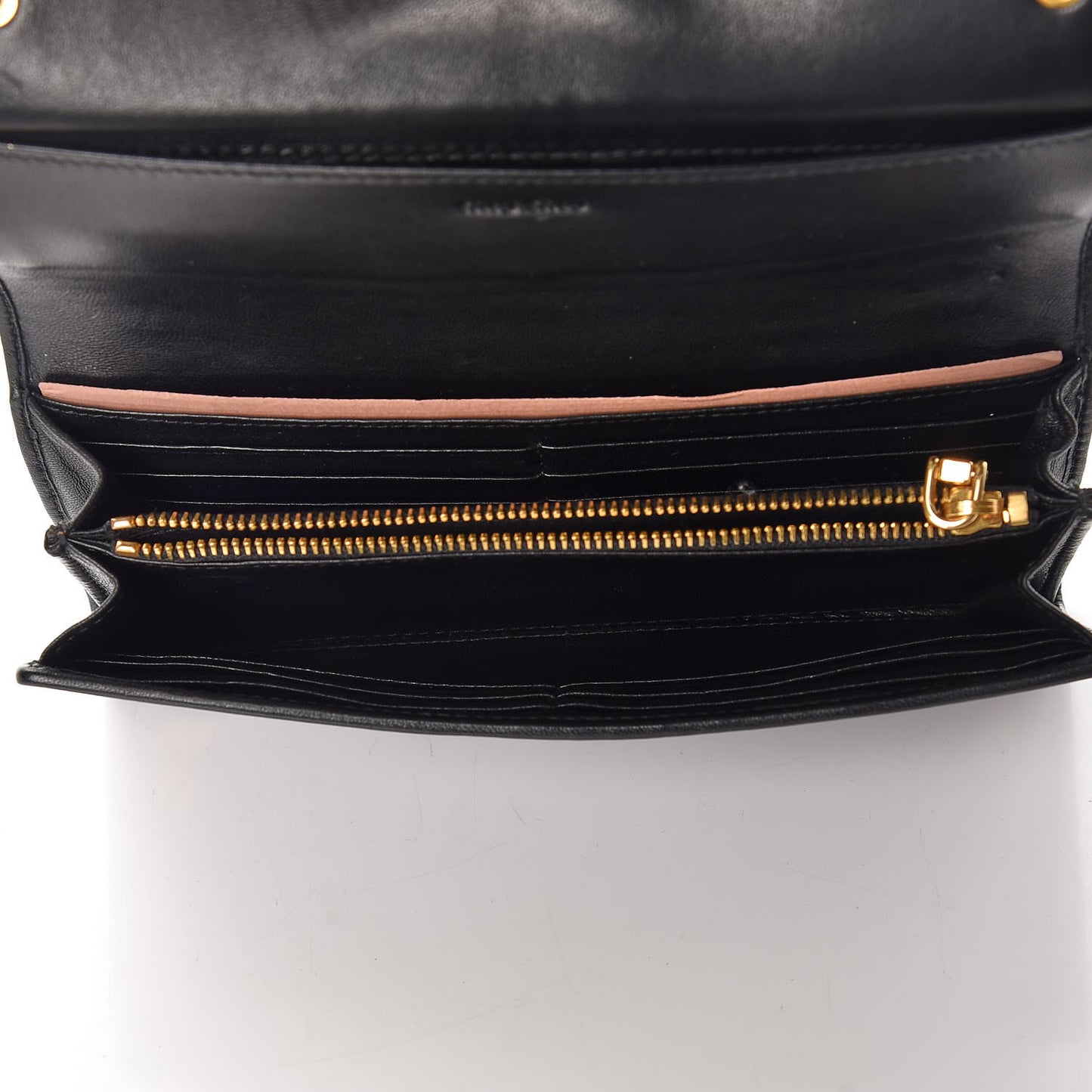 Nappa Matelasse Biker Flap Wallet Viola