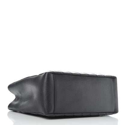 Chanel Caviar Quilted Grand Shopping Tote GST Black 4 of 19