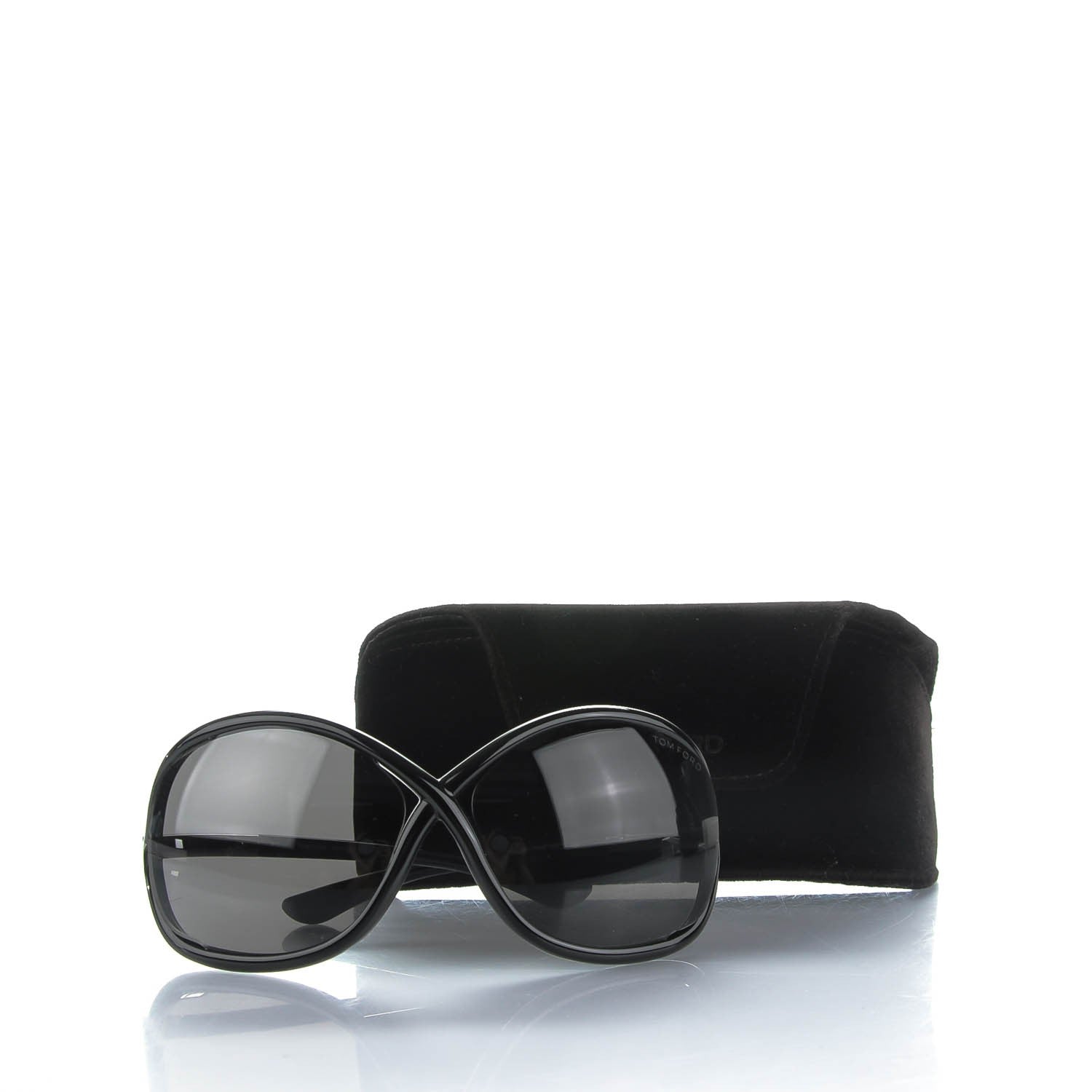 Tom Ford Acetate Whitney Crossover Sunglasses TF9 Black 6 of 6