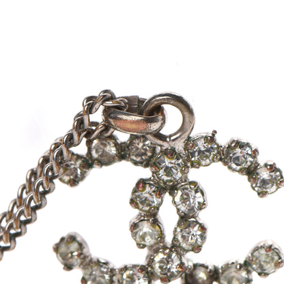 Chanel Baguette Crystal CC Necklace Light Gold 6 of 7