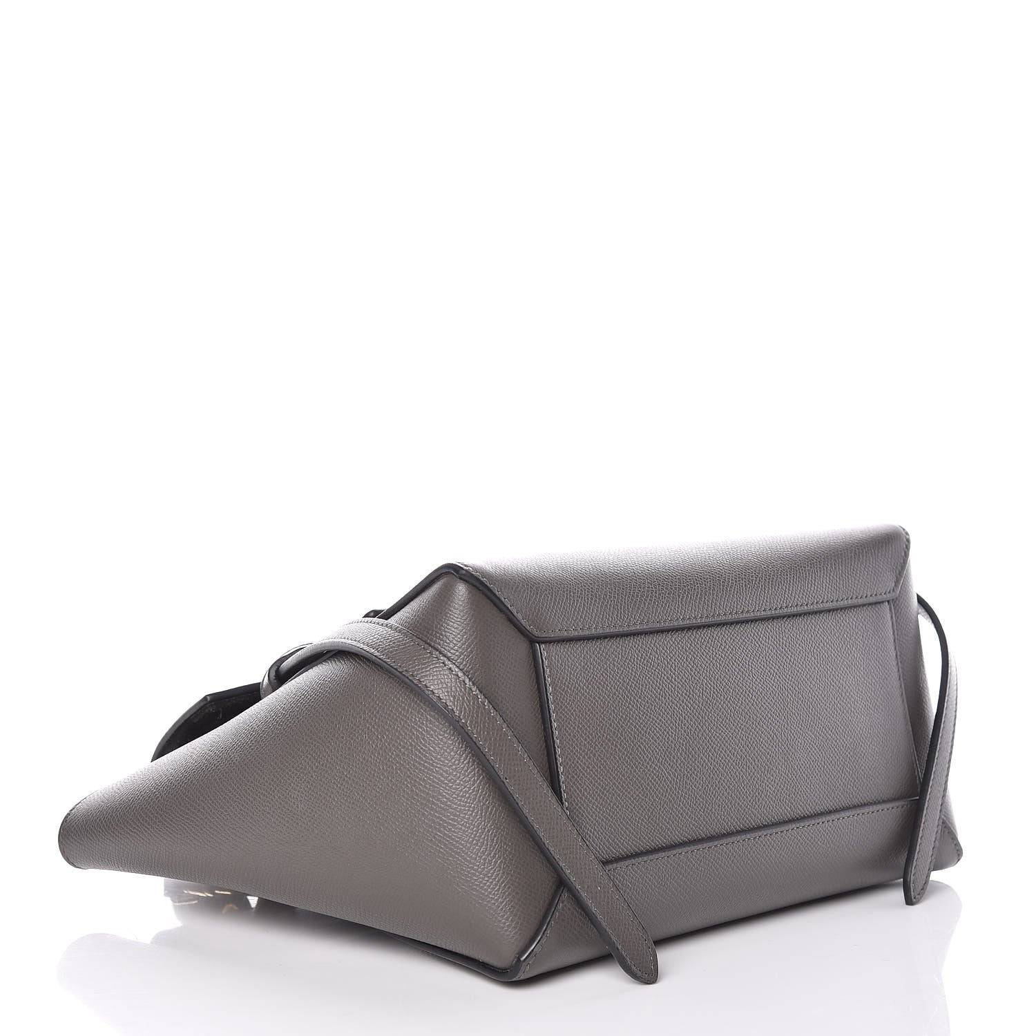 Celine Baby Grained Calfskin Micro Belt Bag Grey 4 of 13
