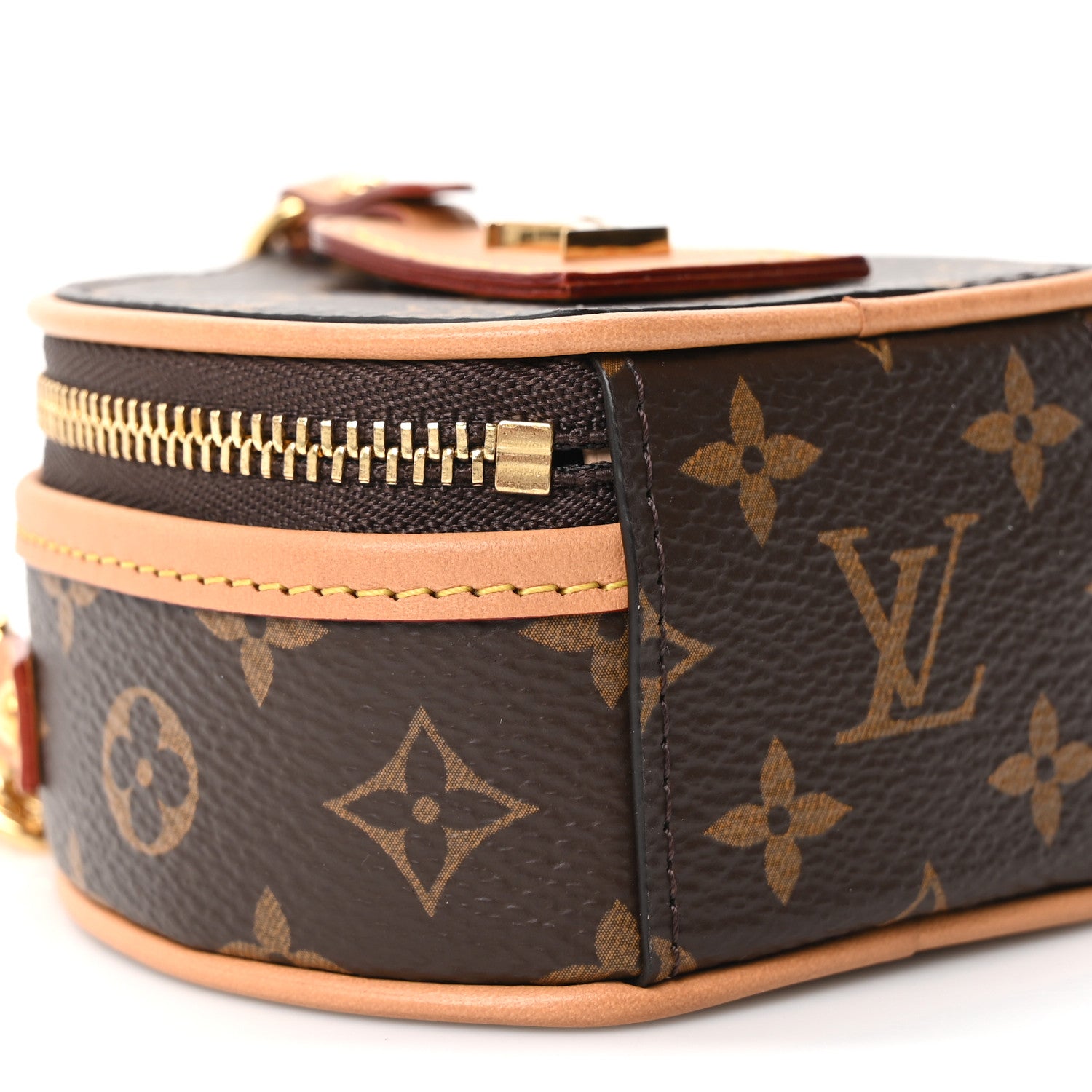 Louis Vuitton Monogram Boite Chapeau Necklace 8 of 10