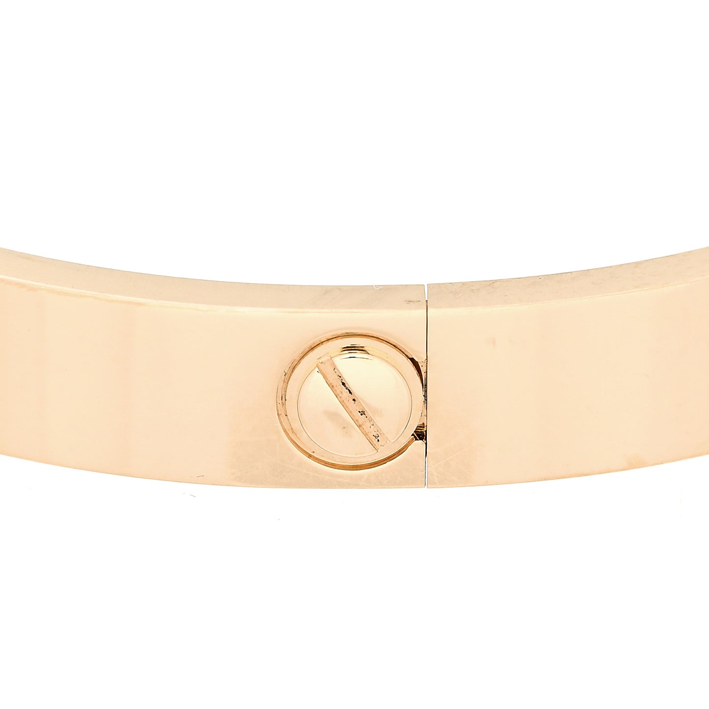 18K Yellow Gold 4 Diamond LOVE Bracelet 16