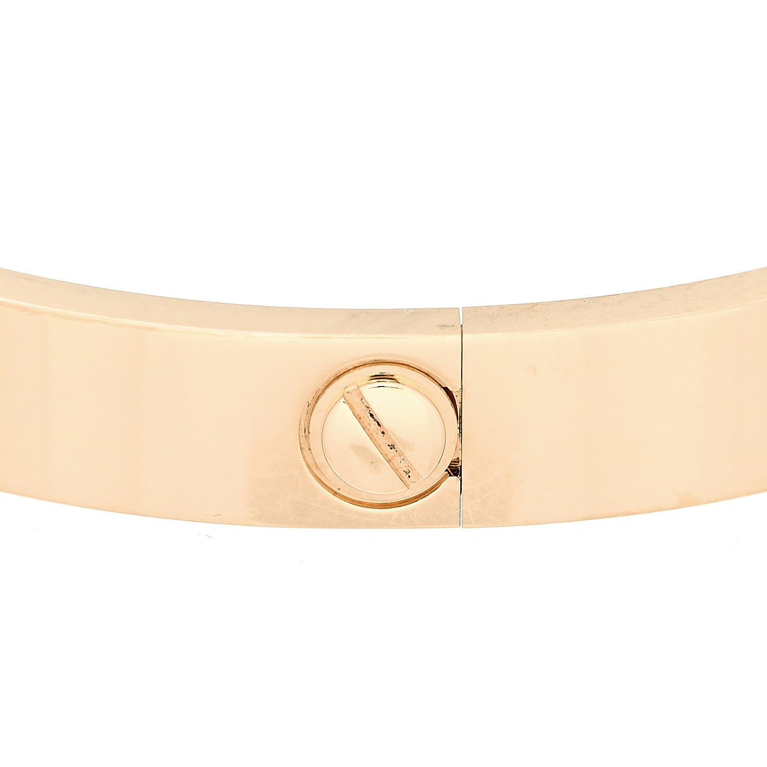 Cartier 18K Yellow Gold 4 Diamond LOVE Bracelet 16 6 of 10