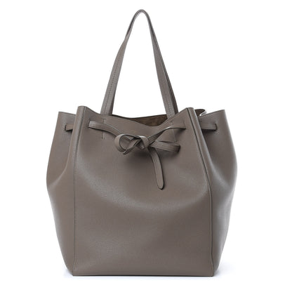 Celine Soft Grained Calfskin Medium Belt Cabas Phantom Taupe 1 of 12