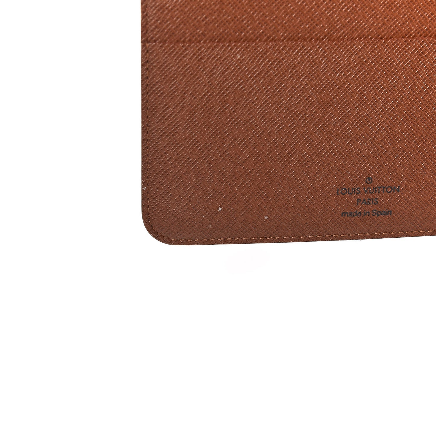 Monogram Desk Agenda Cover