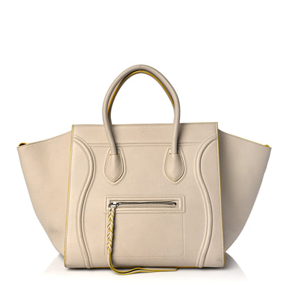 Celine Grained Calfskin Medium Phantom Luggage Powder 1 of 17