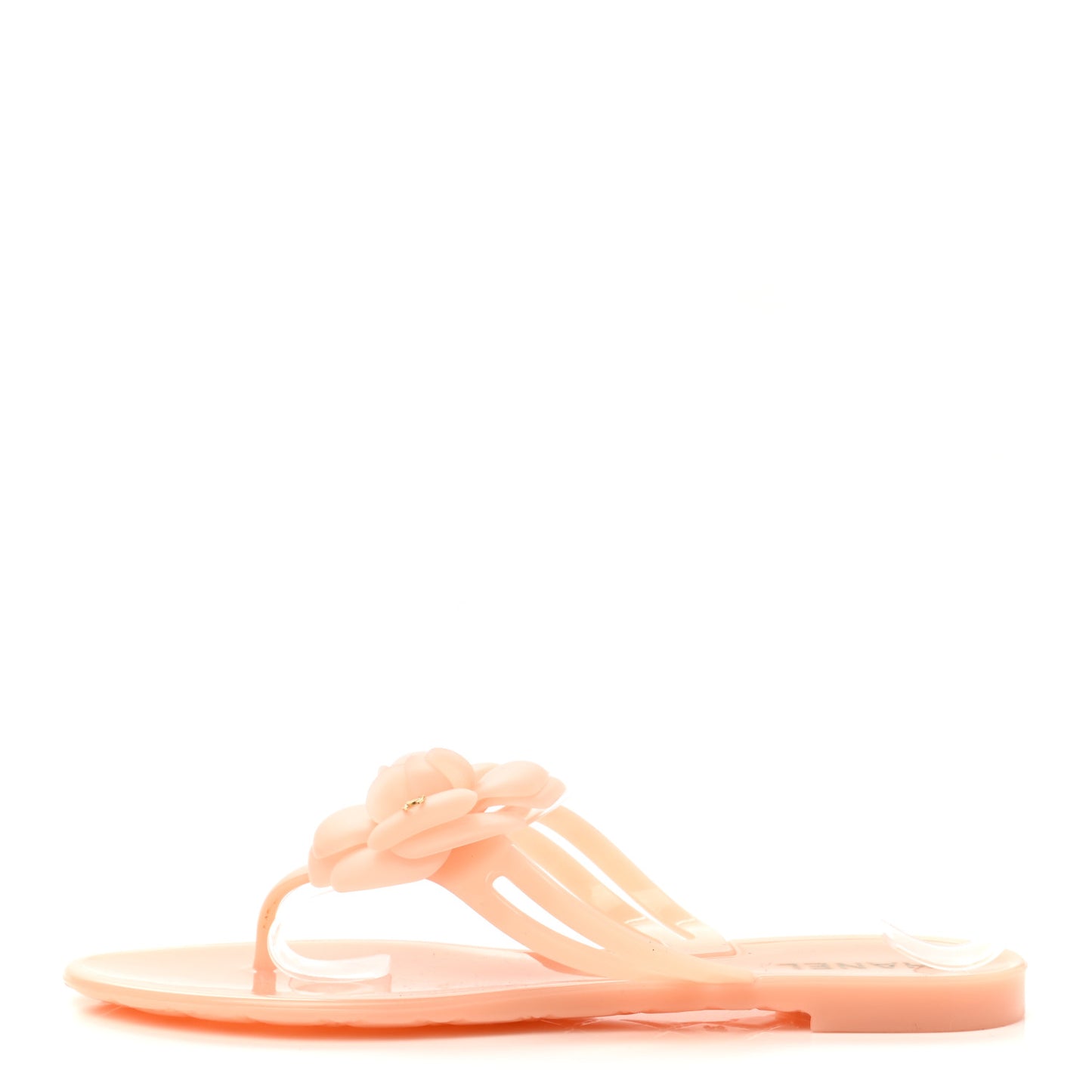 Jelly Camellia Thong Sandals 38 Pink