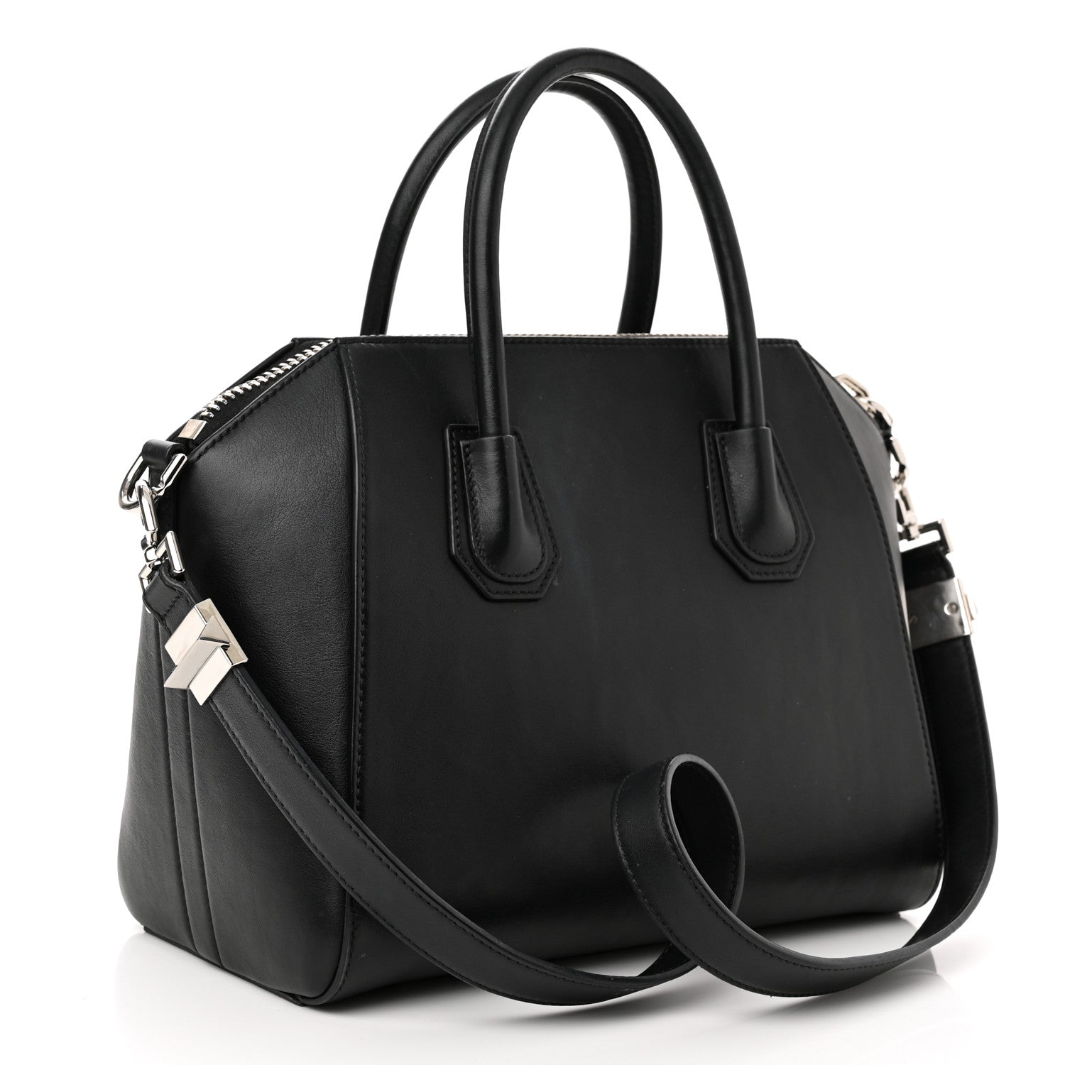 Givenchy Calfskin Signature Logo Small Antigona Black 3 of 10