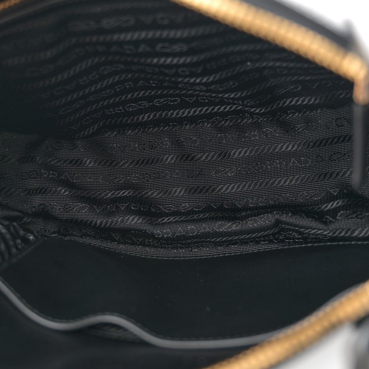 Prada City Calf Small Triangle Shoulder Bag Black 5 of 10
