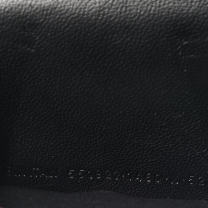 Balenciaga Metallic Calfskin Losange Monogram Mini Everyday Wallet Silver 9 of 9