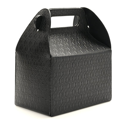 Saint Laurent Calfskin Monogram Take Away Box Black 3 of 10