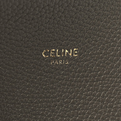 Celine Soft Grained Calfskin Small Belt Cabas Phantom Taupe 6 of 10