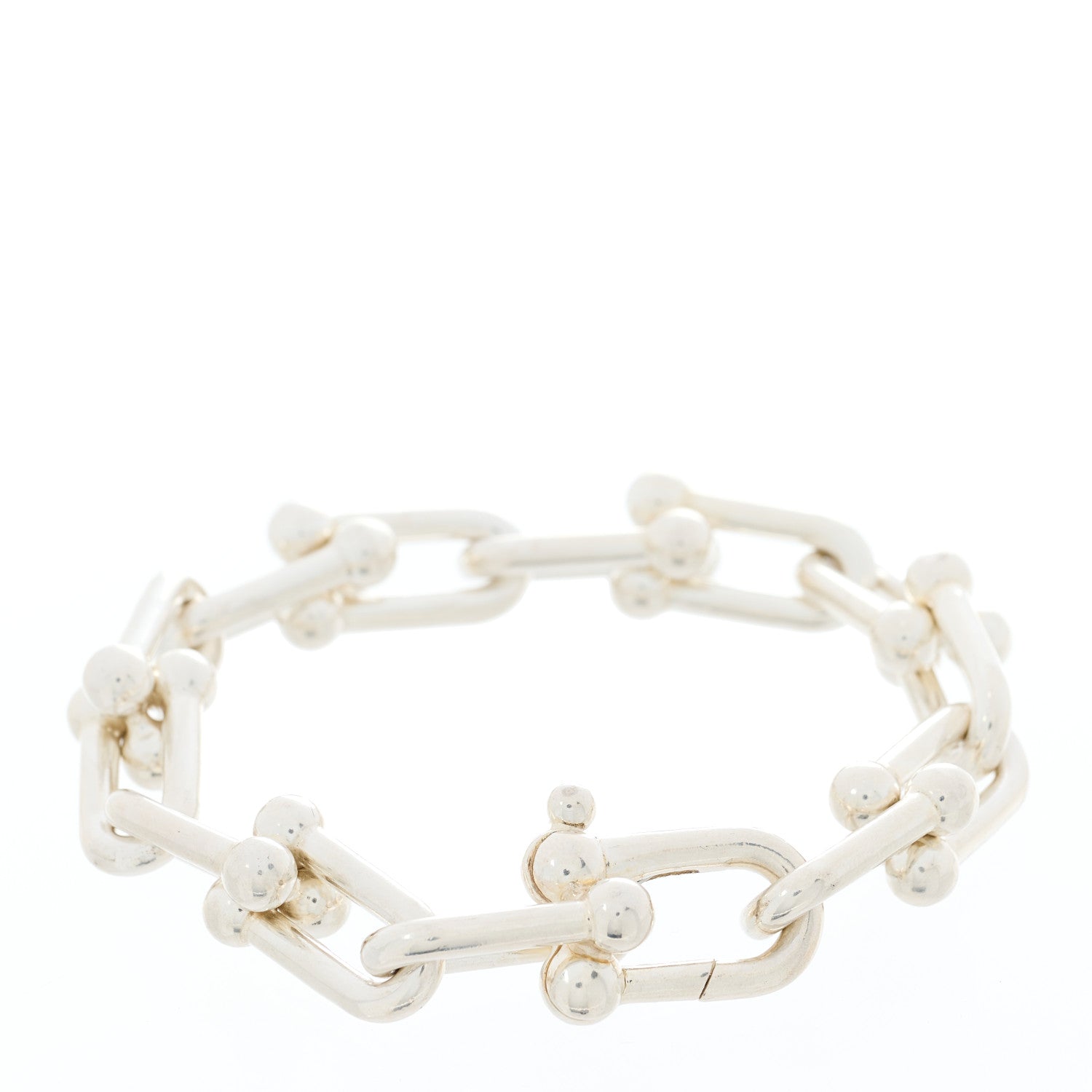 Tiffany Sterling Silver Large HardWear Link Bracelet 1 of 4