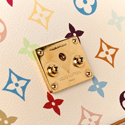 Louis Vuitton Monogram Multicolor Sologne White 9 of 10