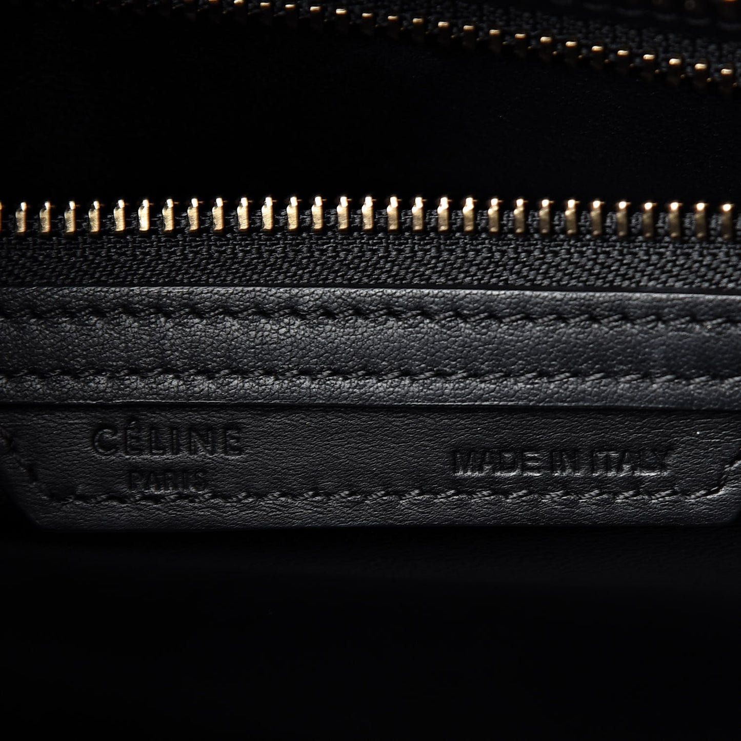 Smooth Calfskin Micro Luggage Black