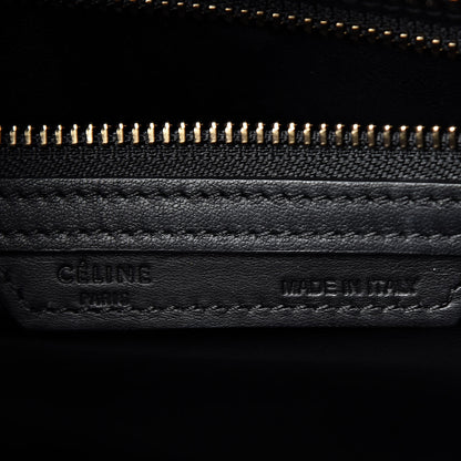 Celine Smooth Calfskin Micro Luggage Black 7 of 16