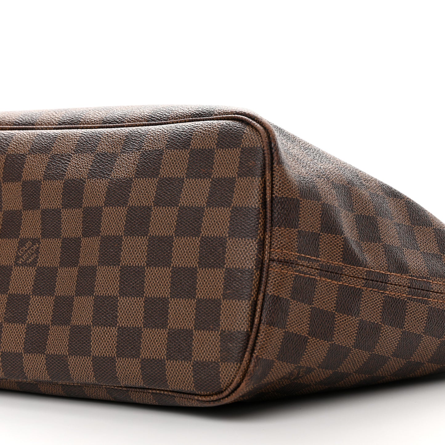 Damier Ebene Neo Neverfull MM Rose Ballerine