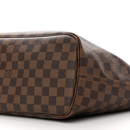 Louis Vuitton Damier Ebene Neo Neverfull MM Rose Ballerine 12 of 26