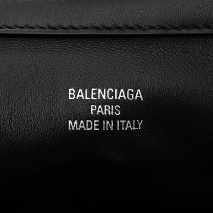 Balenciaga Natural Smooth Calfskin Mini Rodeo Top Handle Handbag Black 6 of 10