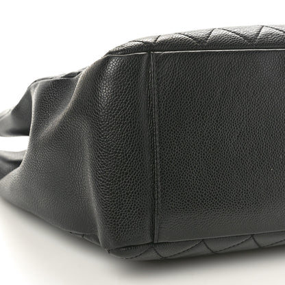 Chanel Caviar Quilted Grand Shopping Tote GST Black 10 of 12