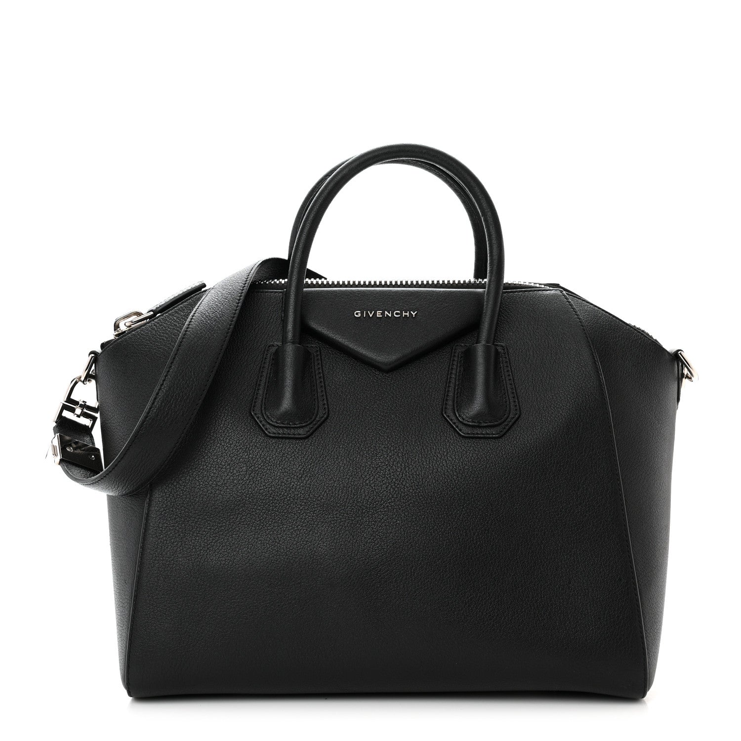 Givenchy Sugar Goatskin Medium Antigona Black 1 of 14