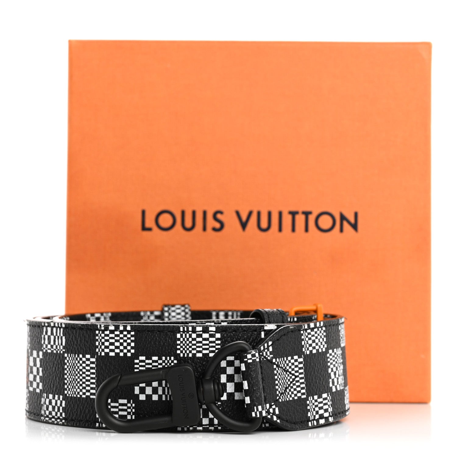 Louis Vuitton Damier Distorted Keepall Bandouliere Strap Black 6 of 6