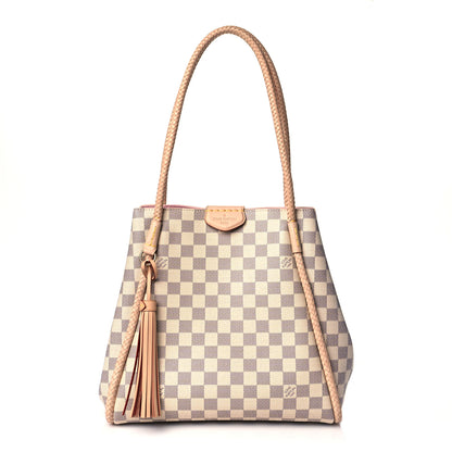 Louis Vuitton Damier Azur Propriano Rose Ballerine 1 of 10