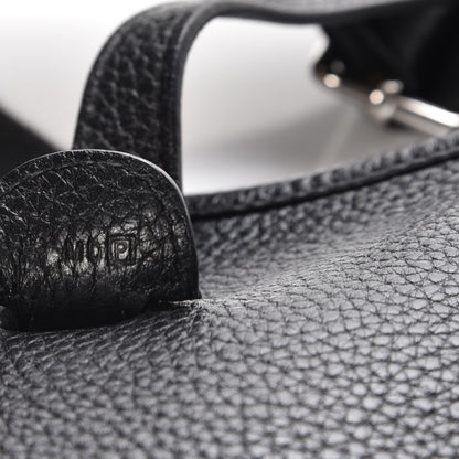 Hermes Taurillon Clemence Evelyne III PM Black 7 of 7