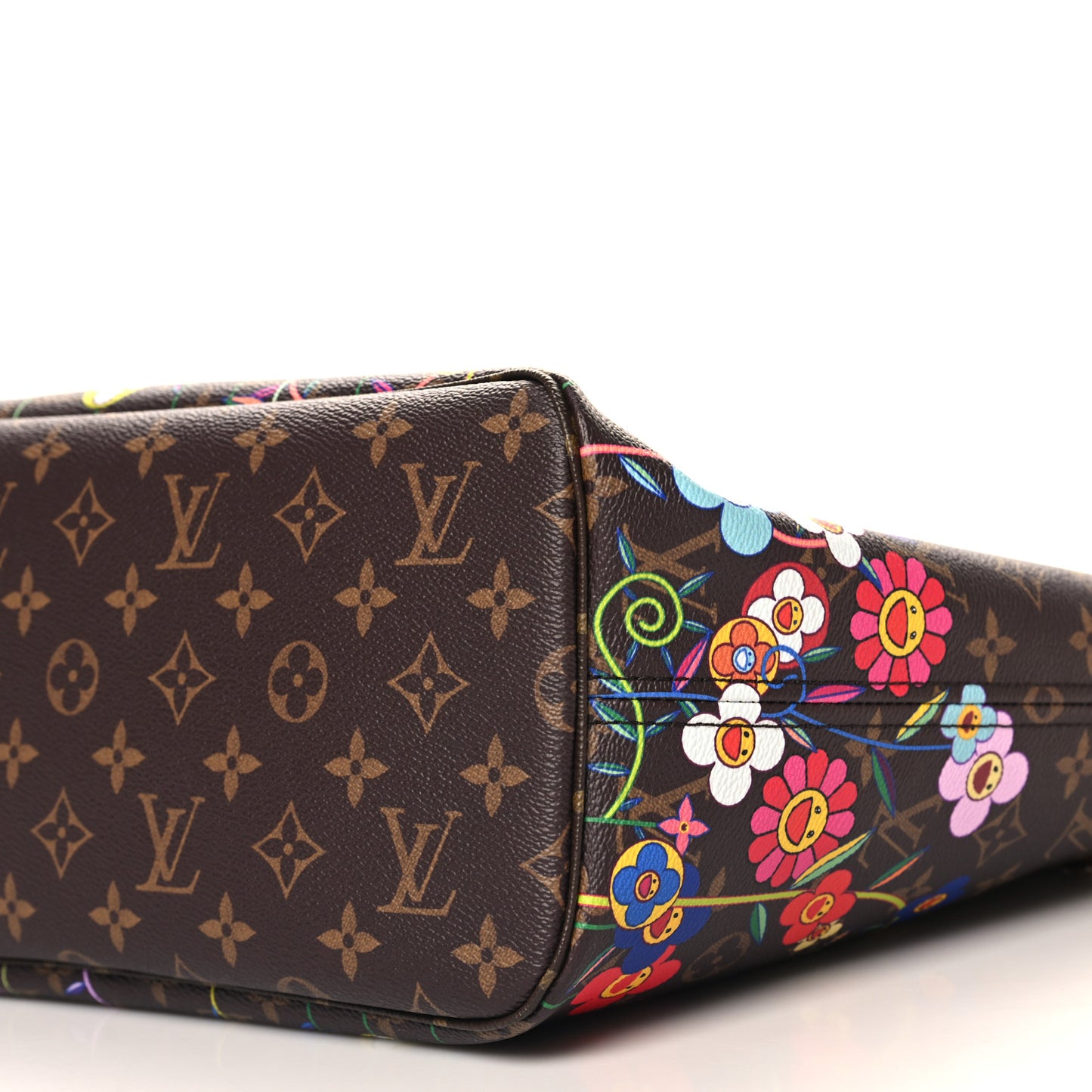 LV X TM Monogram Flowers Neverfull MM