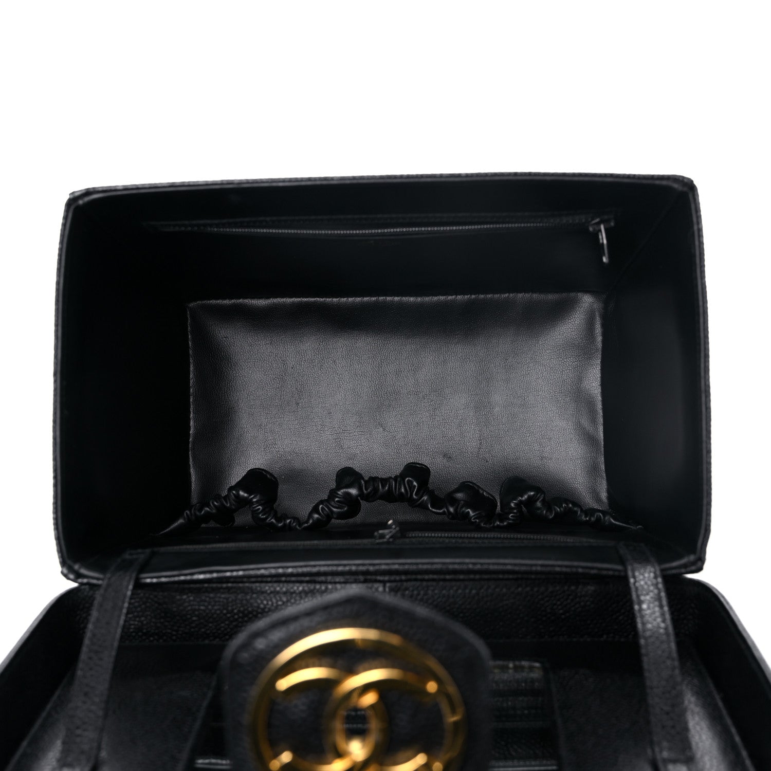 Chanel Caviar Vanity Train Case Black 5 of 13