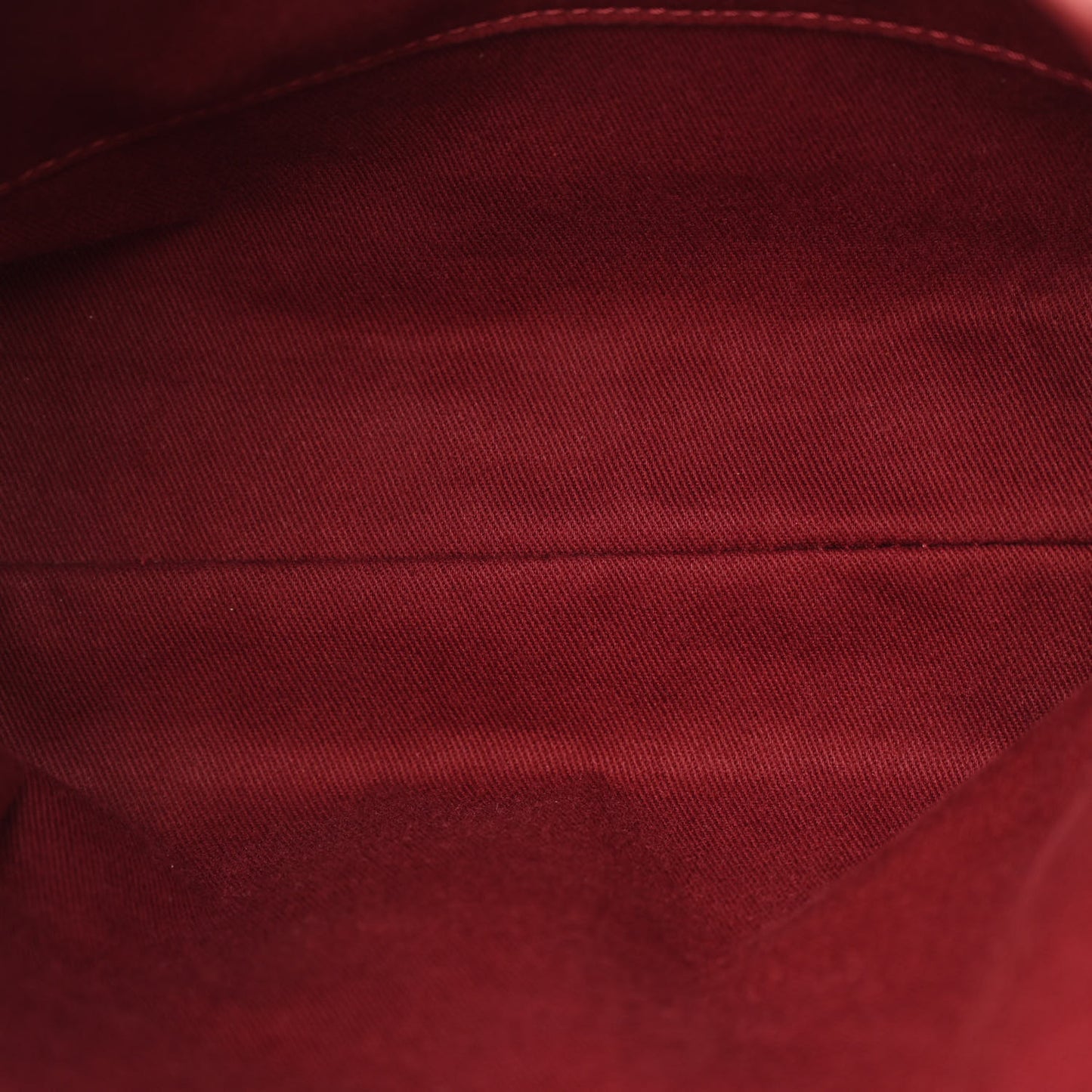 Canvas Mini Deauville Tote Red