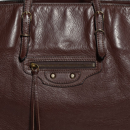 Balenciaga Veau Papier A4 Tote Chestnut 16 of 16