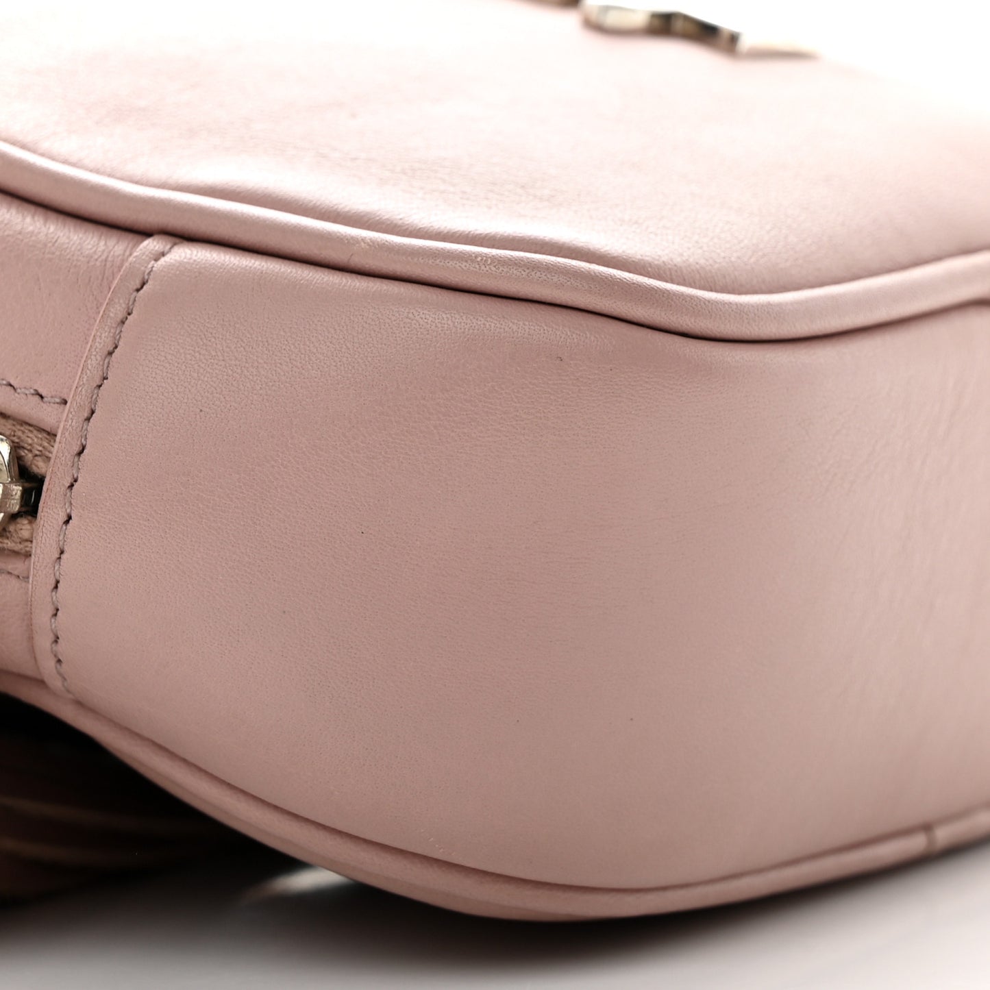 Nappa Monogram Blogger Bag Dusty Rose