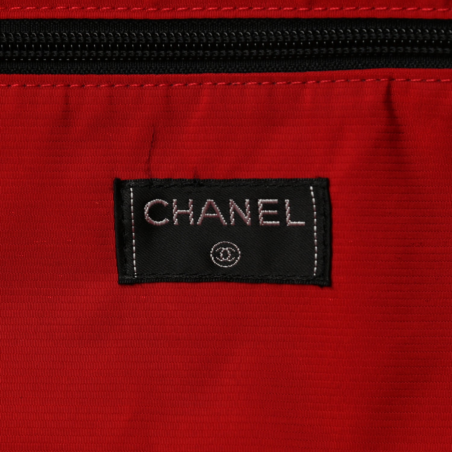 Chanel Nylon Travel Boston Black 5 of 13