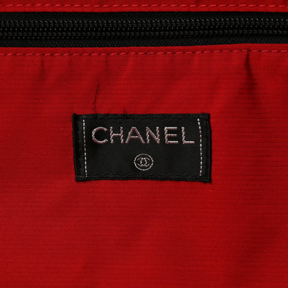 Chanel Nylon Travel Boston Black 5 of 13