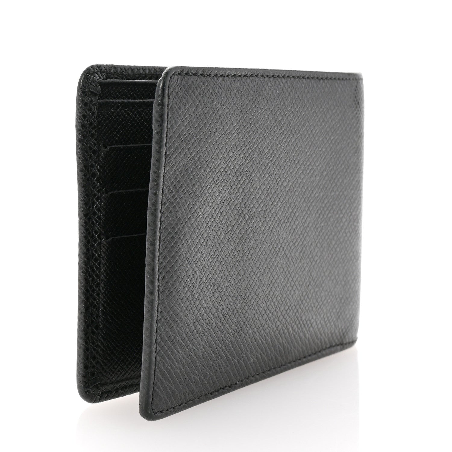 Louis Vuitton Taiga Slender Wallet Black 3 of 6