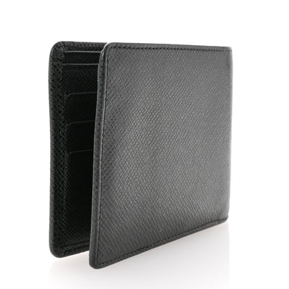 Louis Vuitton Taiga Slender Wallet Black 3 of 6