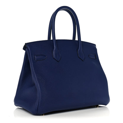 Hermes Togo Birkin 30 Bleu Encre 3 of 20