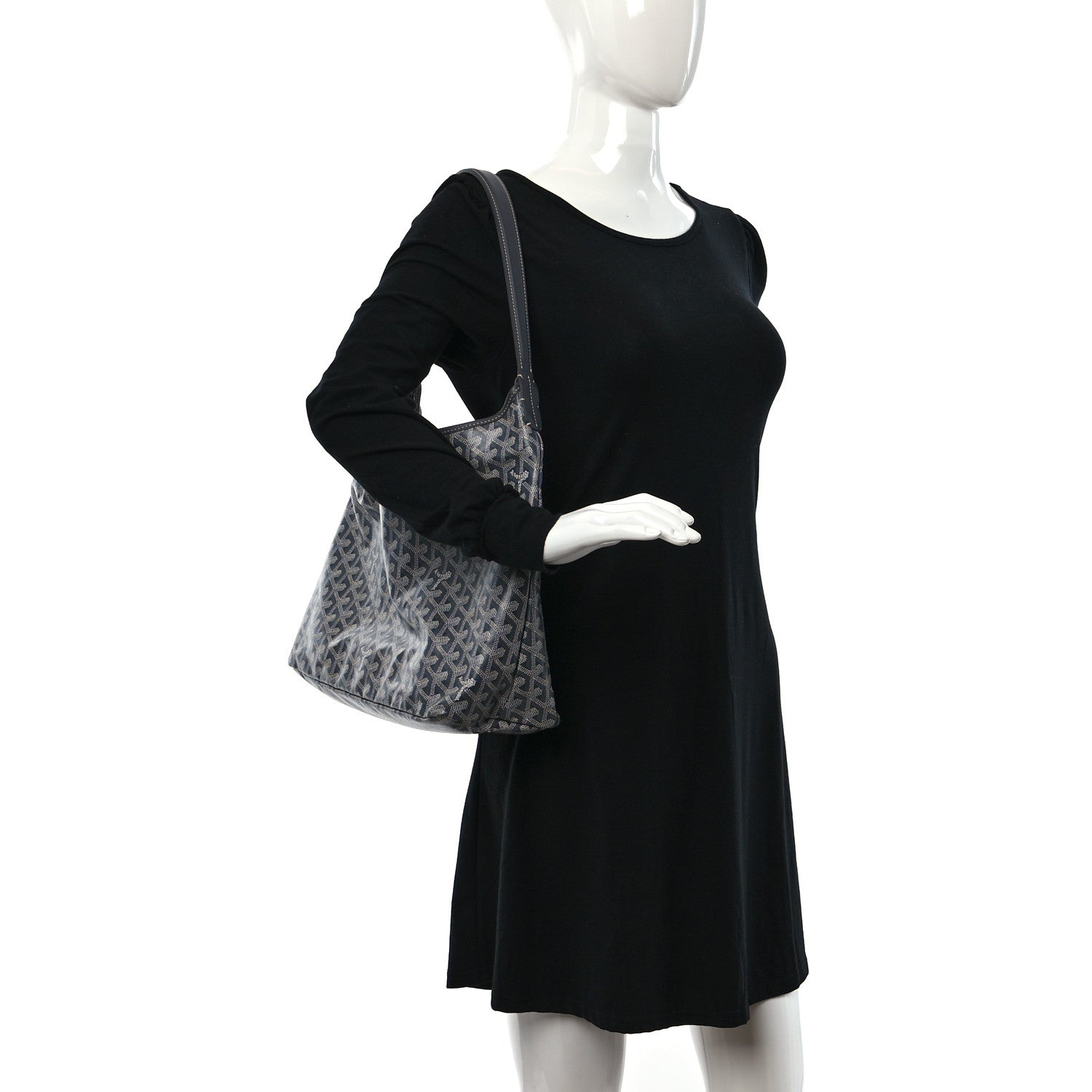 Goyard Goyardine Boheme Hobo Grey 2 of 11