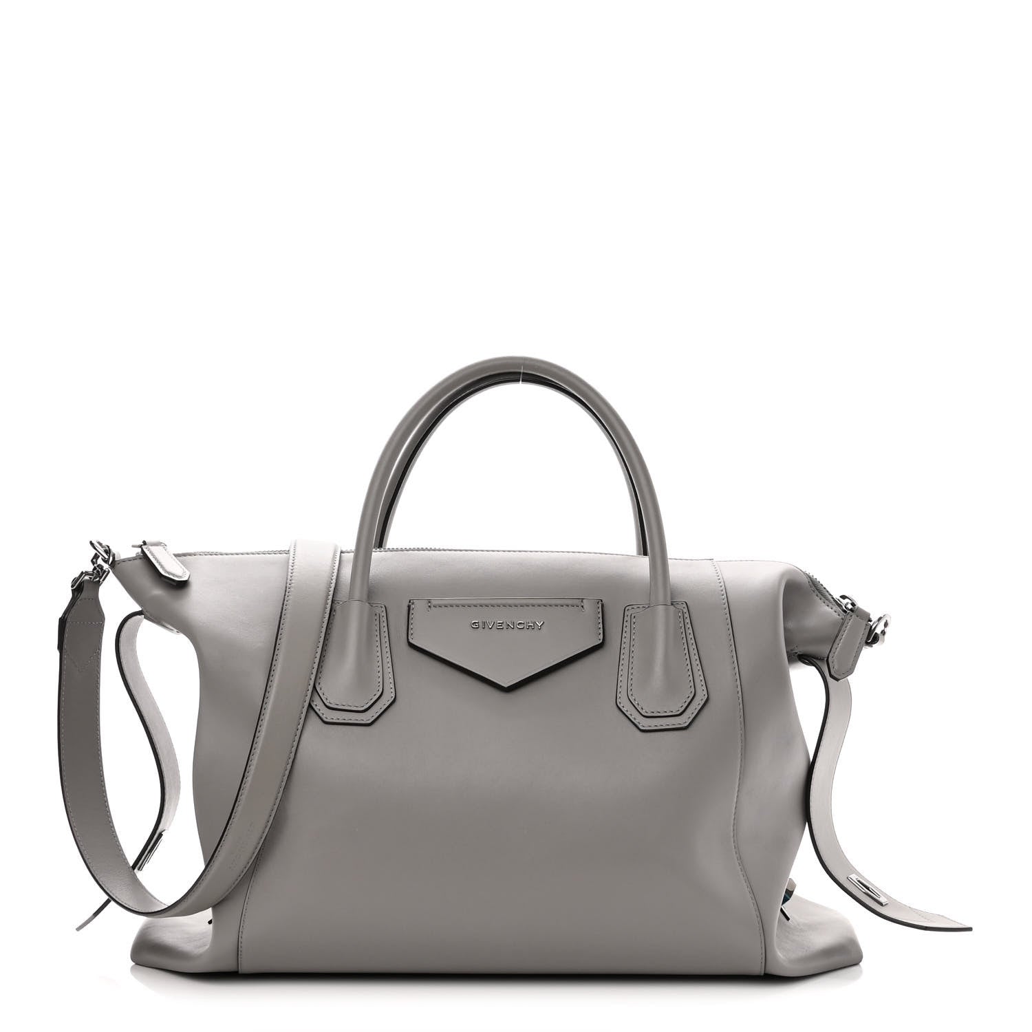 Givenchy Soft Calfskin Medium Soft Antigona Pearl Grey 1 of 8