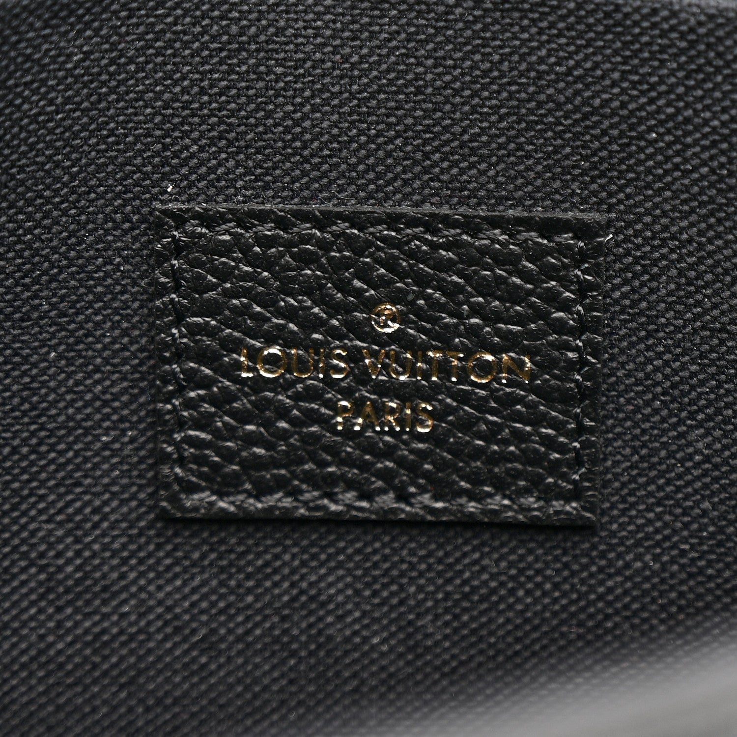 Louis Vuitton Empreinte Pochette Felicie Chain Wallet Black 7 of 14