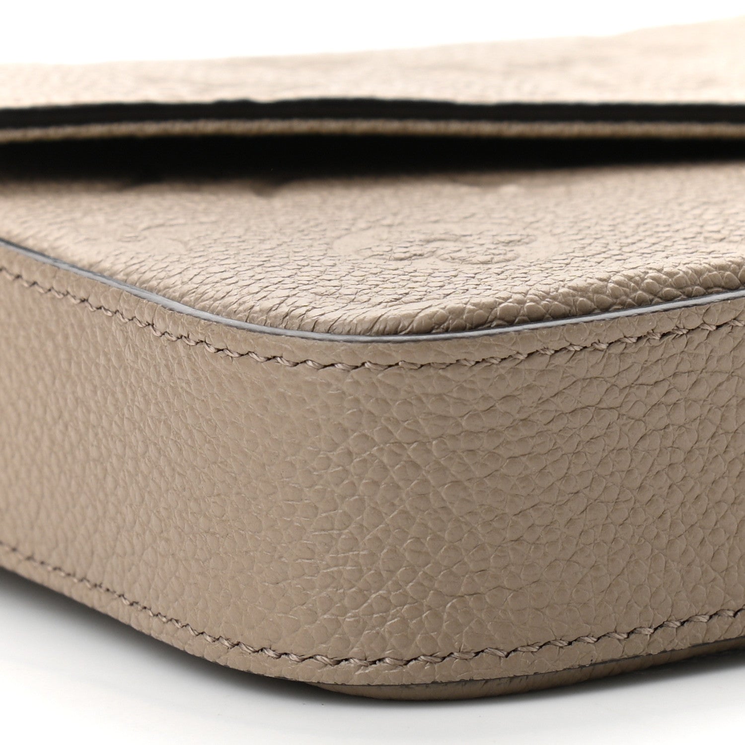 Louis Vuitton Empreinte Pochette Felicie Chain Wallet Tourterelle 9 of 11