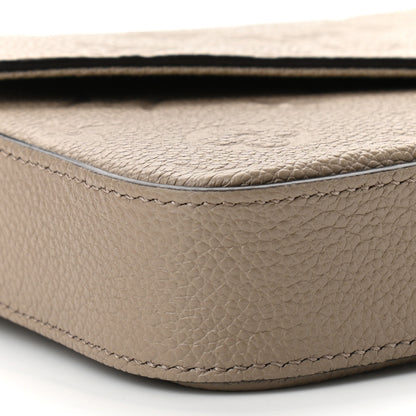 Louis Vuitton Empreinte Pochette Felicie Chain Wallet Tourterelle 9 of 11