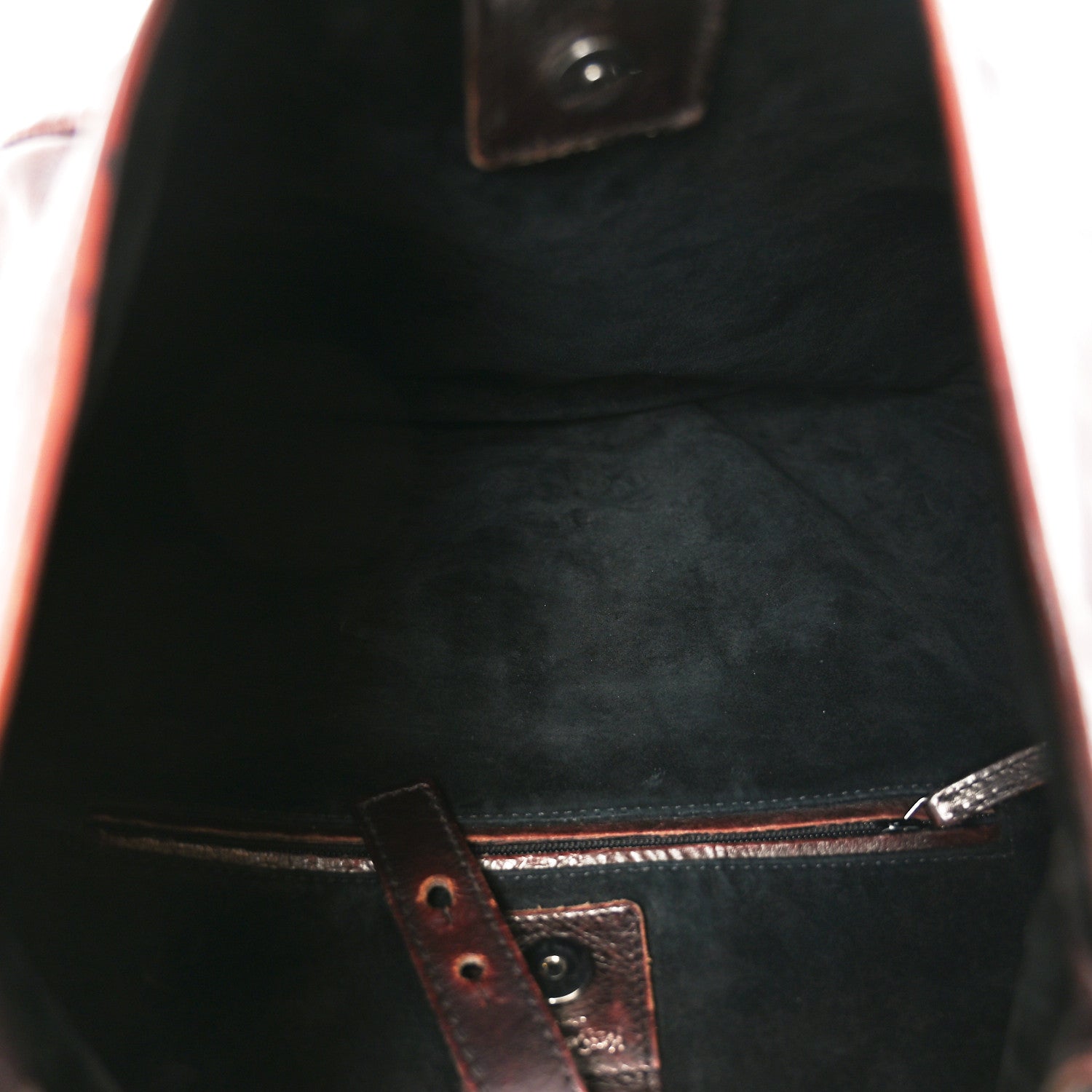 Saint Laurent Buffalo Horn Shangri-La Mombasa Hobo Burgundy 5 of 10