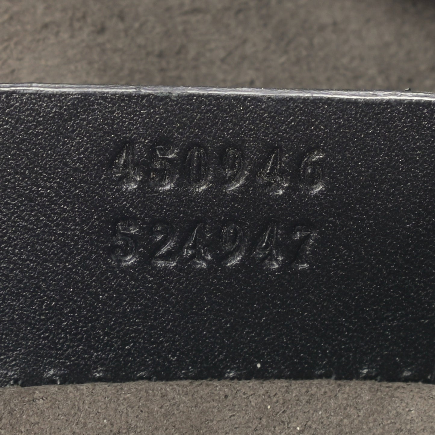 GG Supreme Monogram Belt Bag Black